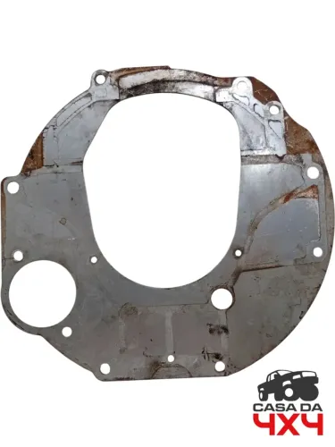Defletor Flange Motor Cambio Hr 2.5 16v 2013 2015 2017 2022 Cinza