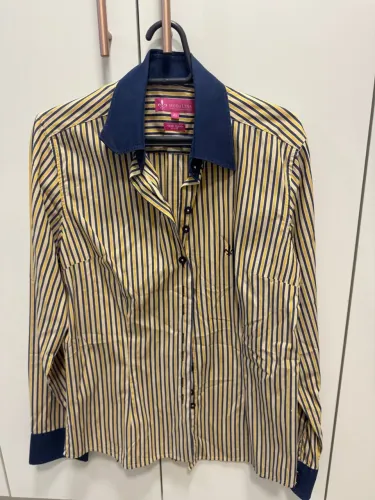 Camisa social listrada Dudalina