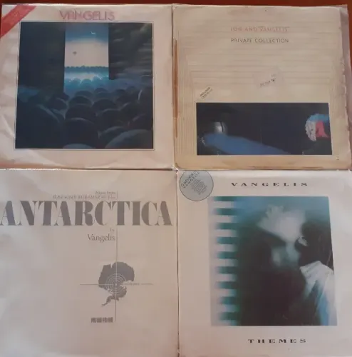 Lps - Vangelis - lote vom 04 Álbuns - Discos de vinil