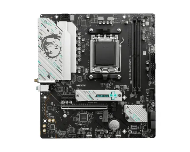 Placa Mãe MSI B650M Gaming Wifi, AM5, DDR5, mATX, M.2 NVMe, HDMI e DisplayPort 