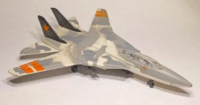 F-14 miniatura - Maisto - Metálico - Avião miniatura