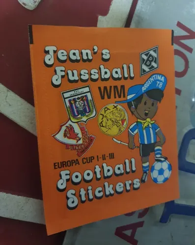 Envelope Antigo 1978 Panini Figurinhas Jean's Fussball WM