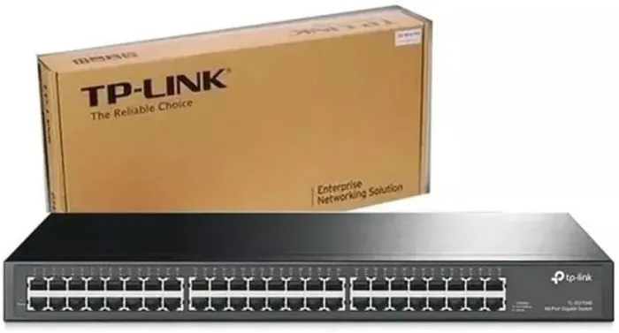 Switch 48 Portas Tp-link Tl-SG1048 Gigabit 100/1000 - Novo e com garantia - Nexo Store