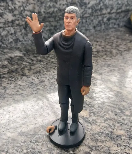 Boneco Old Spock - COMPLETO - Playmates Star Trek Action Figures