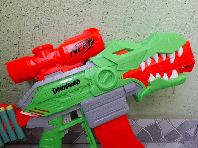 Lançador Nerf Dinosquad Rex-Rampage