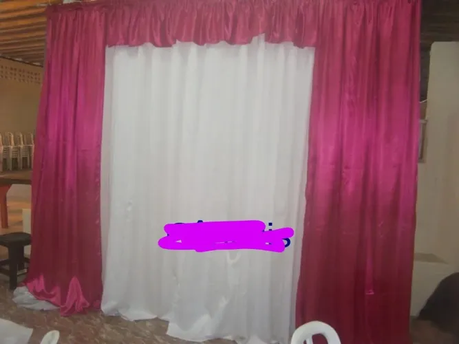 Cortina para decoração