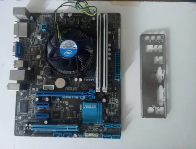 Kit Intel Asus P8H61-m le com Pentium G840 e 4GB de ram