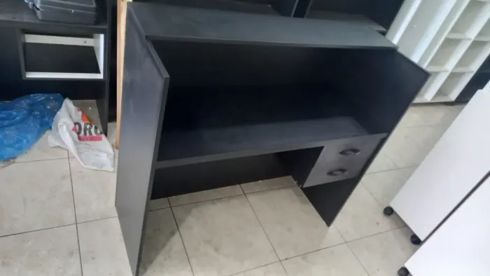 Balcão cx atendimento 100% MDF novo 