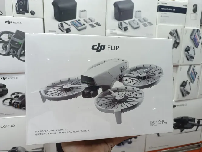 DJI Flip BR Anatel- Novo - Ultra Leve