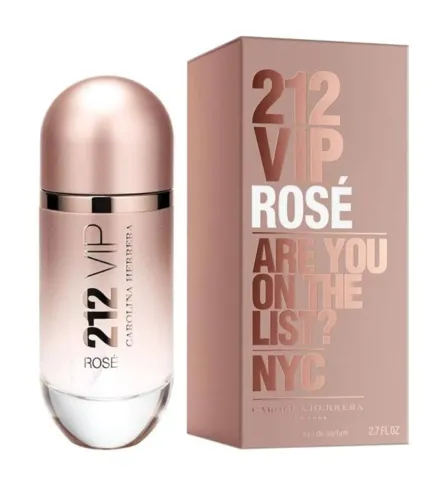 Carolina Herrera 212 Vip Rose Feminino Edp 80ml