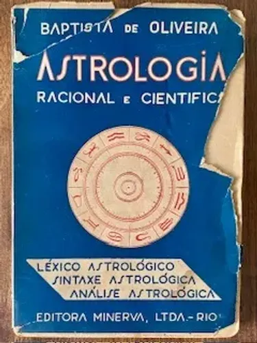 Livro Astrologia-Baptista de Oliveia-1945