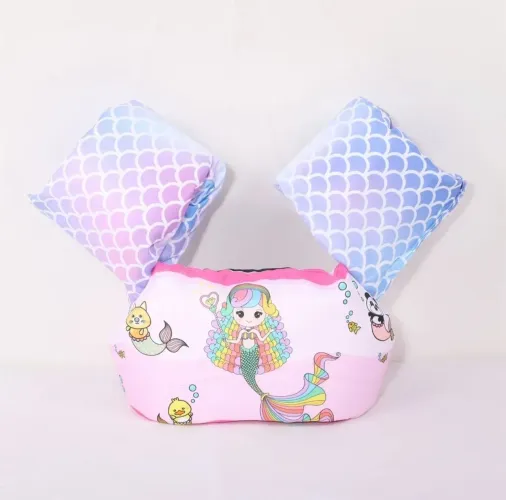 Boia Infantil - Colete Salva-Vidas com Estampa de Sereia