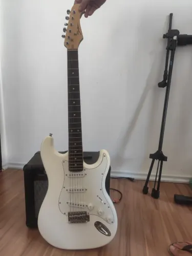 Guitarra shelter usa + amplificador ocg 100