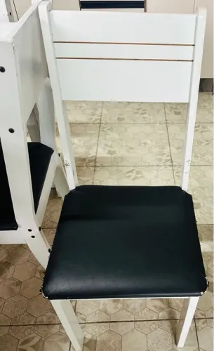 Mesa de Jantar Branca 4 Cadeiras