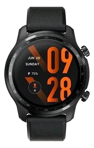 Ticwatch Pro 3 na caixa.