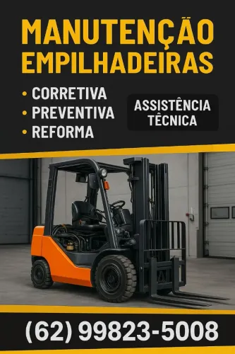 Empilhadeira manutenção assistência 