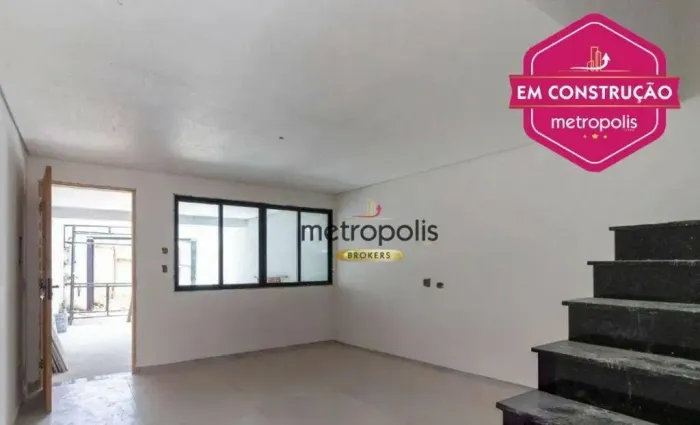 Sobrado à venda, 137 m² por R$ 690.000,00 - Parque Novo Oratório - Santo André/SP