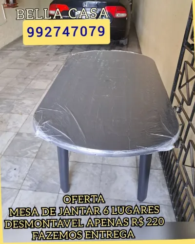 MESA LECTUS 2SGA JANTAR X8W 2D ENTREGO HOJE