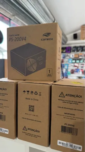 Fonte de Energia para PC C3Tech PS-200V4 200W