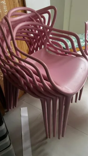 6 Cadeiras Alegra - Rosa