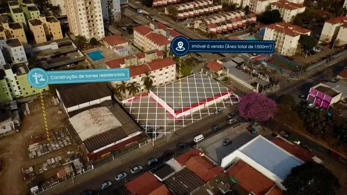 Imóvel de 1500 m² à venda na Cidade Morumbi, Zona Sul de São José dos Campos.