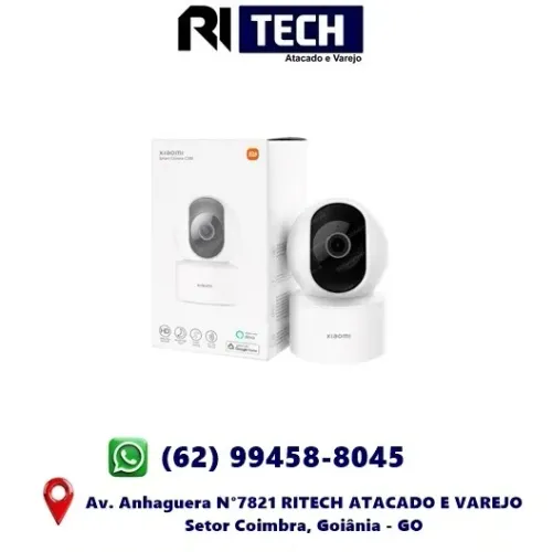 Câmera Inteligente XIAOMI Smart C200 compatível com Alexa e Google Home