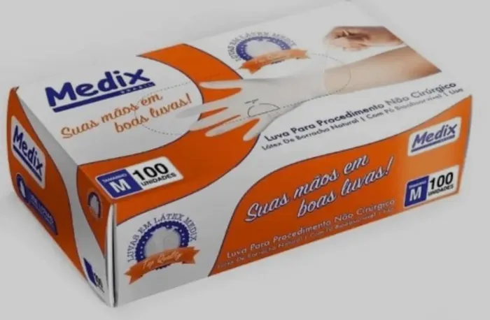 Luva procedimento Medix M e G