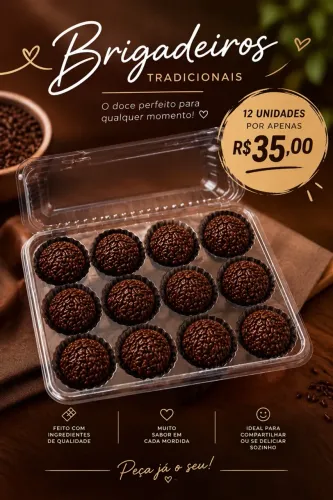 Bandeja de Brigadeiro