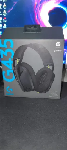 Logitech G435 Wireless - Completo na Caixa