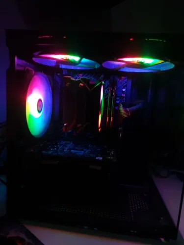 Pc Gamer Mini cpu Ryzen 5, 16gb de ram, ssd M.2 512gb, ac cartão, entrego