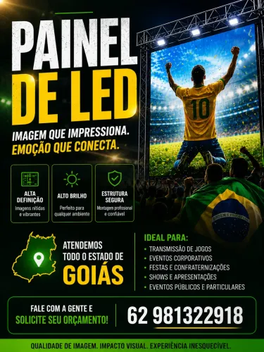 Painel de Led para festas eventos e jogo