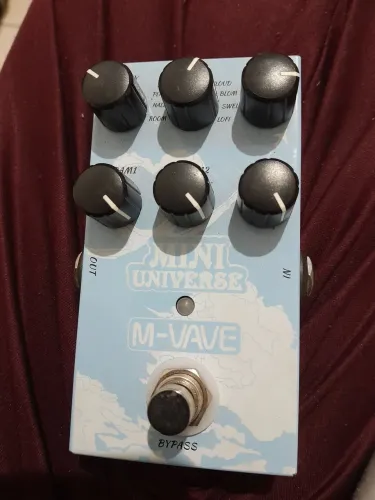 Pedal de reverb ora guitarra