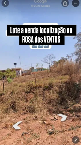 Vende lote em rosa dos ventos
