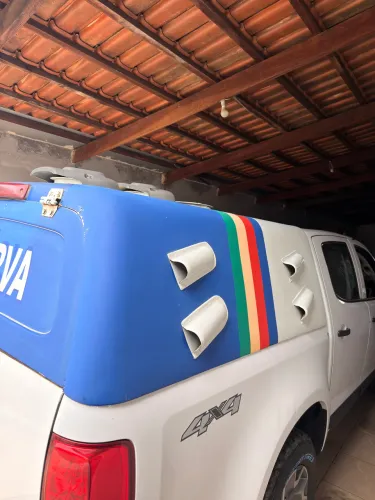CAPOTA DE FIBRA - S10 CD 