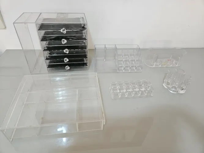 Lote organizador acrílico 