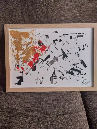 Quadro decorativo pintado à mão para venda ou troca. Produto novo!