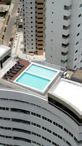 Flat de 28m2 com Móveis Projetados no Miramar