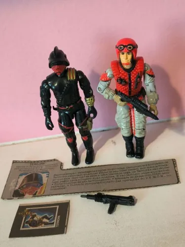 comandos em ação estrela gijoe anos 80 - coleção conservado