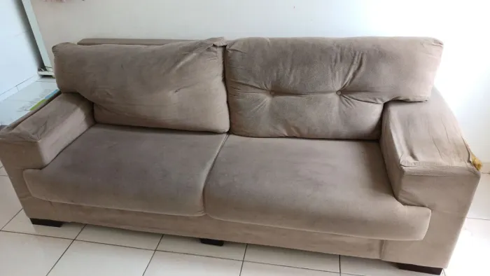 Sofá usado 3 lugares
