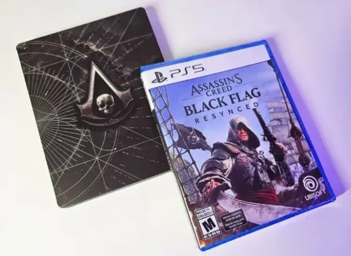 Jogo PS5 Assassin's Creed Black Flag Resynced + Steelbook