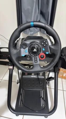 Setup Logitech Racing Completo G29 + Marcha Manual + Suporte
