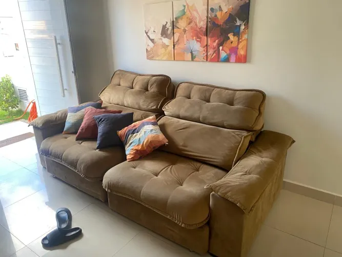 Sofá 2.80 retrátil luxo