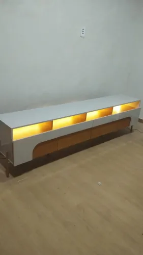 Rack para 75 polegadas com Led disponível a pronta entrega