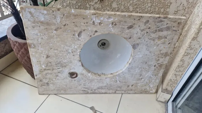 Cuba de mármore 