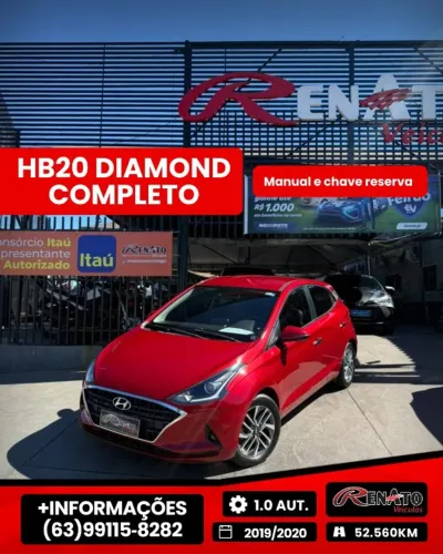 Hyundai HB20 Diamond 1.0 TB Flex 12V AUT 2020