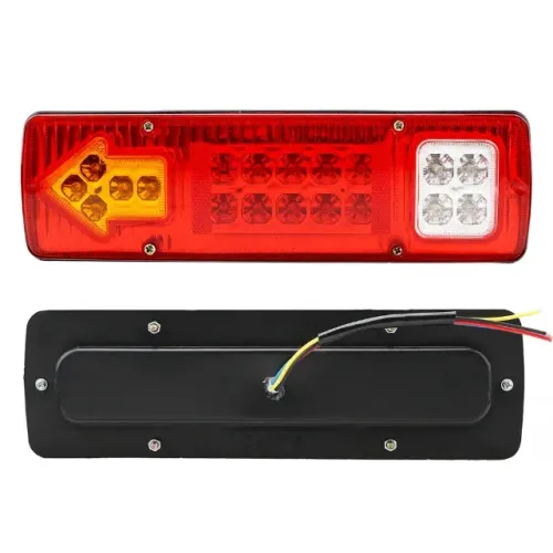Par de Lanterna de Led Traseira Caminhão - Reboque - Trailler Novo