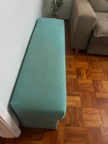Sofá retrátil e Puf Grande ótimo estado