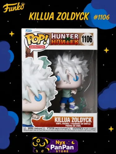 Funko pop killua zoldyck anime Hunter x Hunter