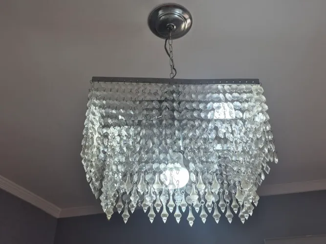 Lustre com 3 lâmpadas