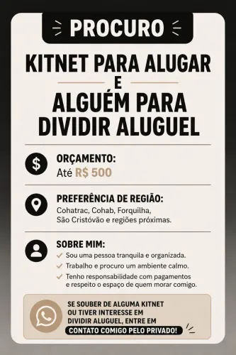 Procurando Kitnet